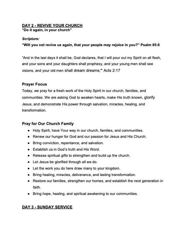 Mid Year Fasting & Prayer_August 14-16 - 2